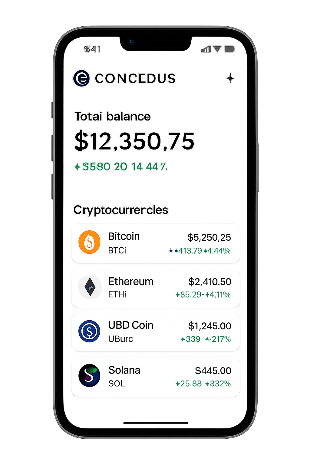 E-Sec GmbH wallet browser page
