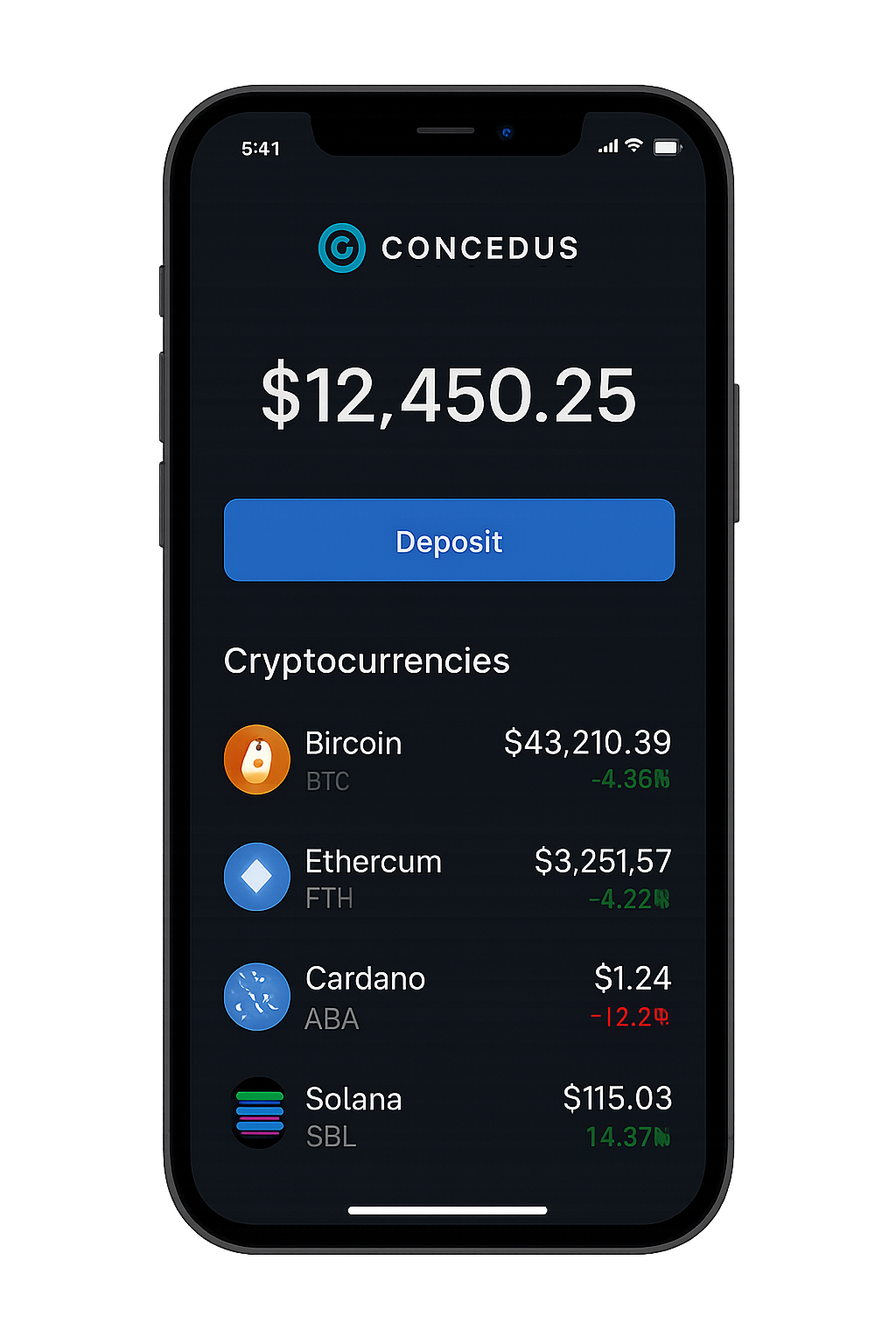 E-Sec GmbH wallet portfolio tracking
